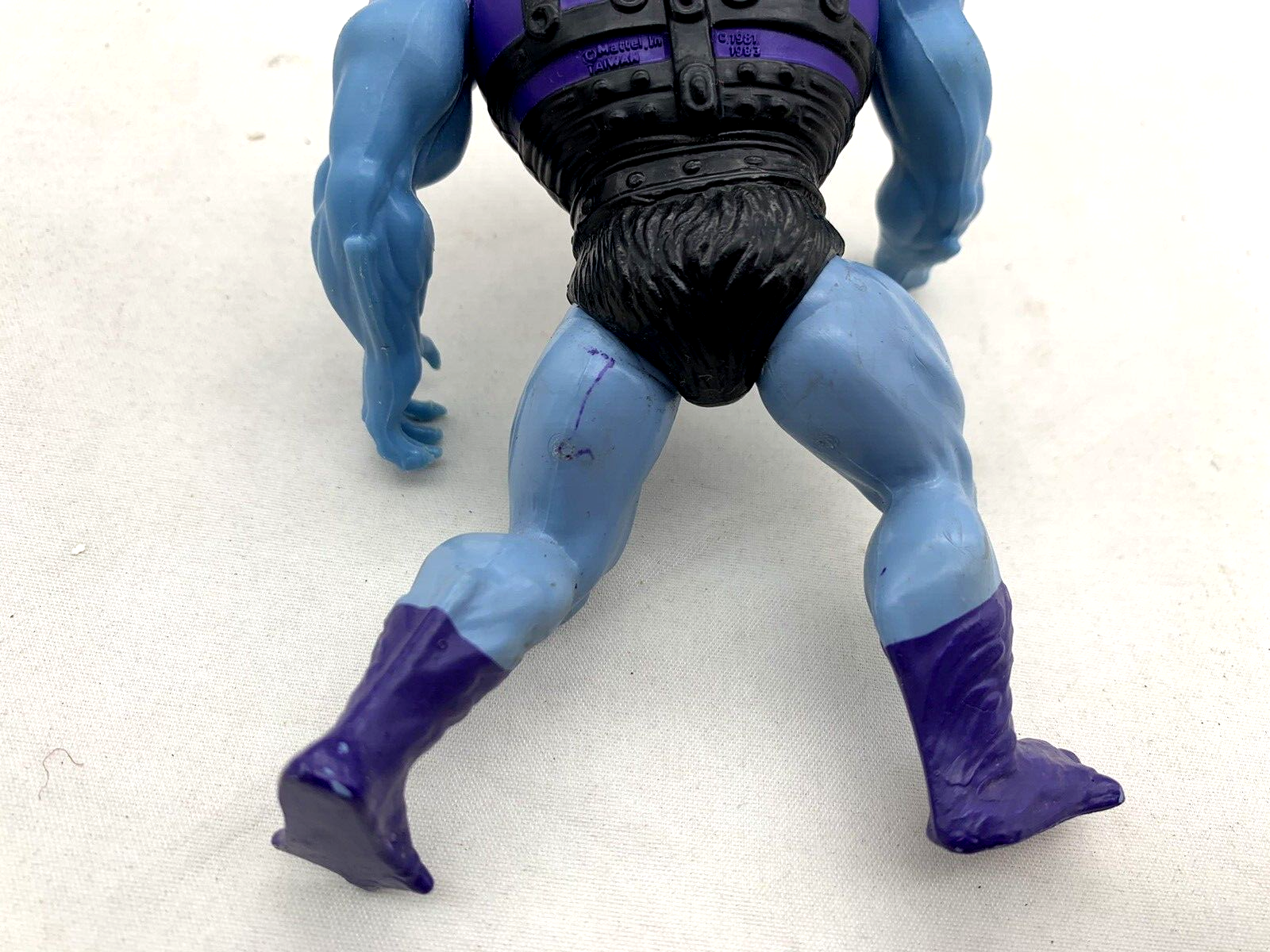 Mattel 1983 Masters of the Universe 6" Battle Armor Skeletor Action Figure