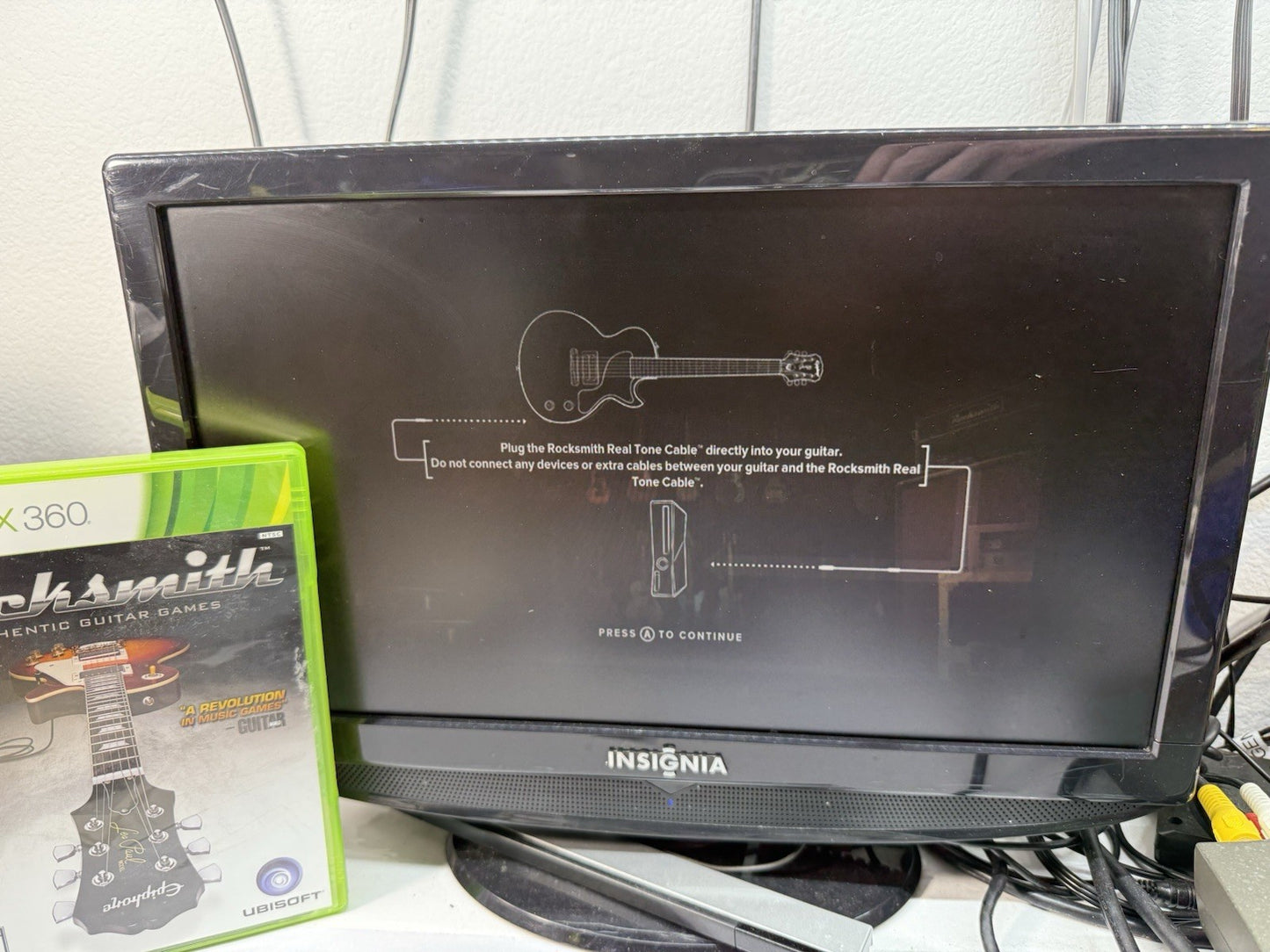 Rocksmith (Microsoft Xbox 360, 2011) Game Case Manual Insert - Tested