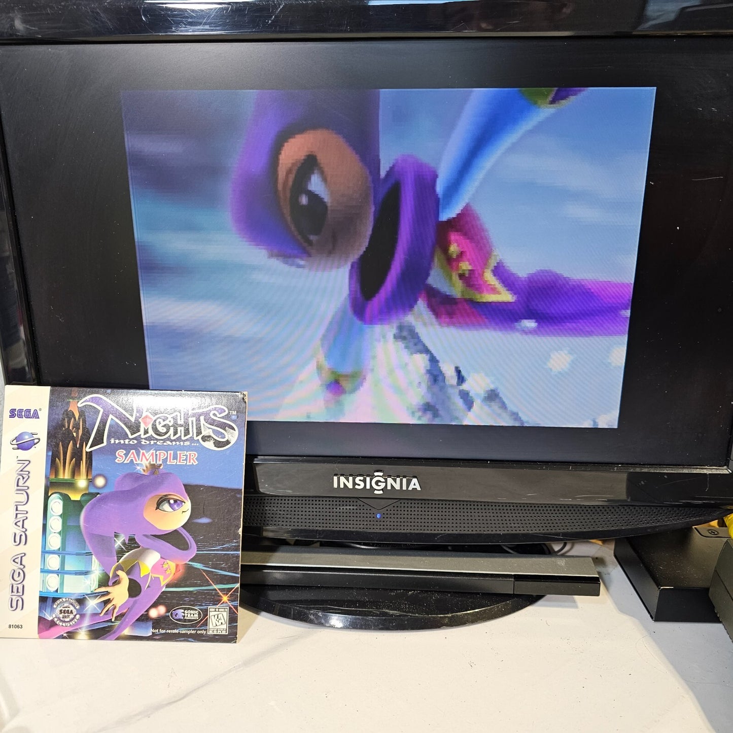 Nights Into Dreams Sampler (Sega Saturn, 1996) Exclusive Promo Disc