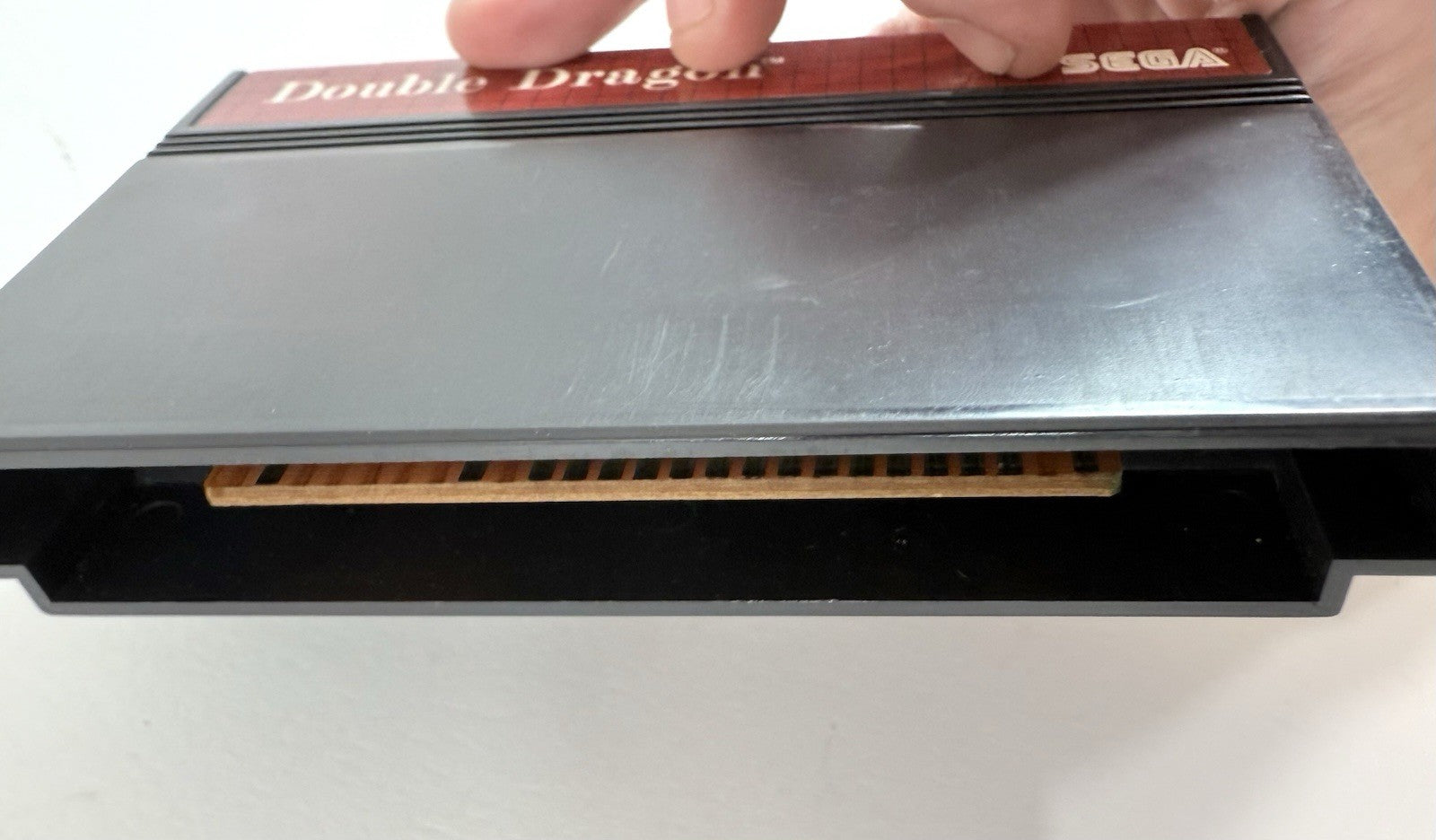 Double Dragon (Sega Master System, 1988) Game Case Manual - Tested and Working