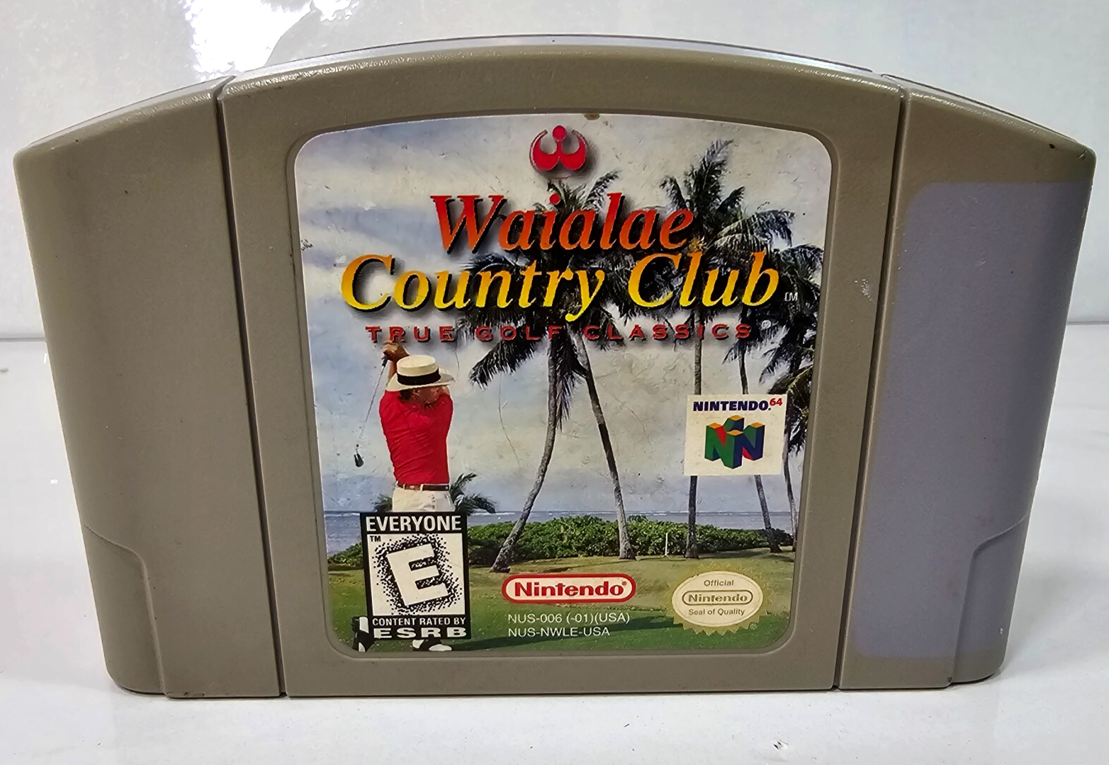 True Golf Classics: Waialae Country Club (Nintendo 64, 1998) Game Cartridge