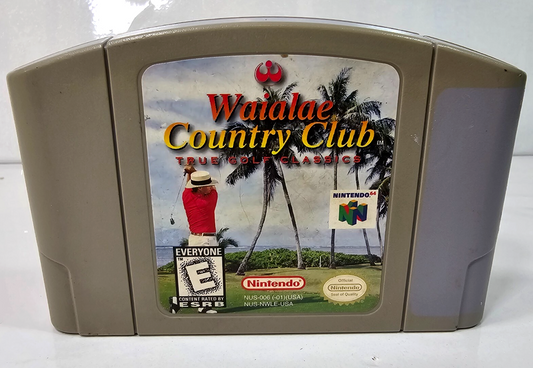 True Golf Classics: Waialae Country Club (Nintendo 64, 1998) Game Cartridge