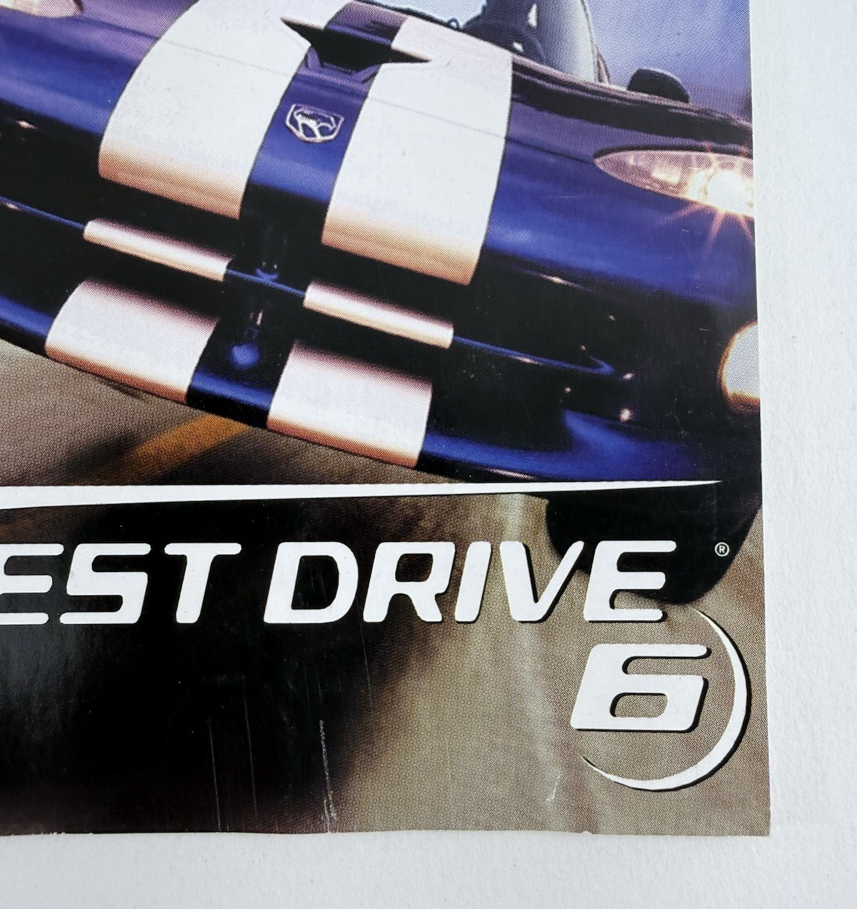 Test Drive 6 (Sony PlayStation 1, 1999) Game and Manual - Tested and Working