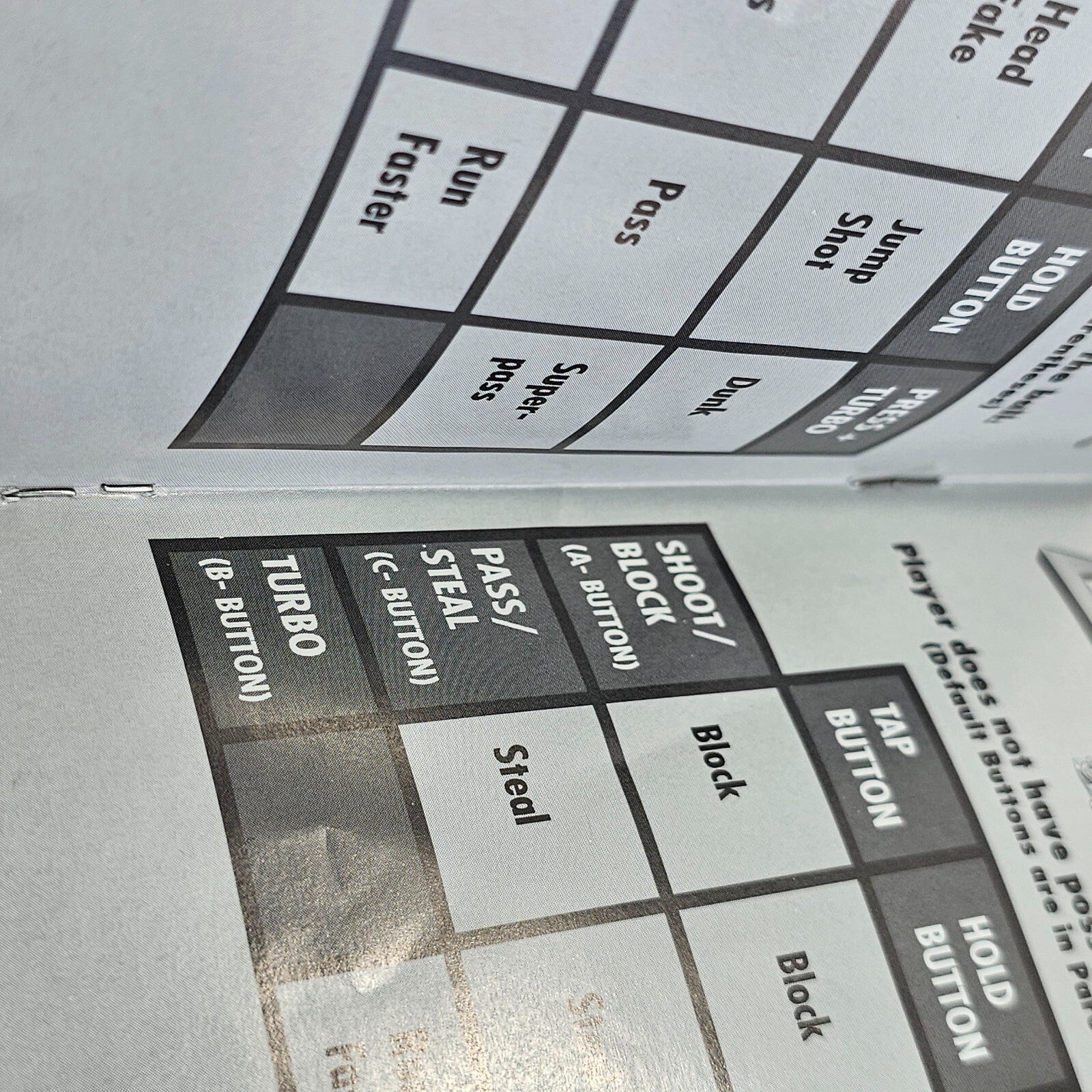 NBA Jam (Sega Genesis, 1994) Game Case Manual - Tested and Working