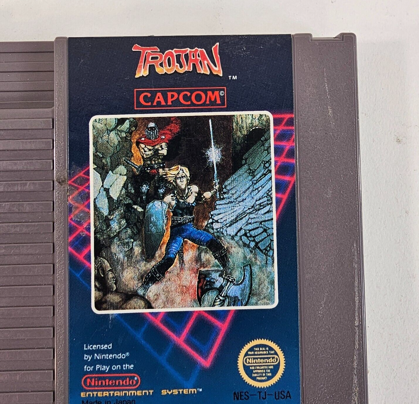 Trojan (Nintendo Entertainment System, 1989) Game Cartridge