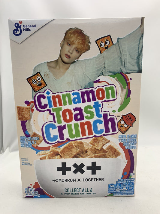 K-POP Limited Cinnamon Toast Crunch Huening Kai 12 oz. Cereal - New