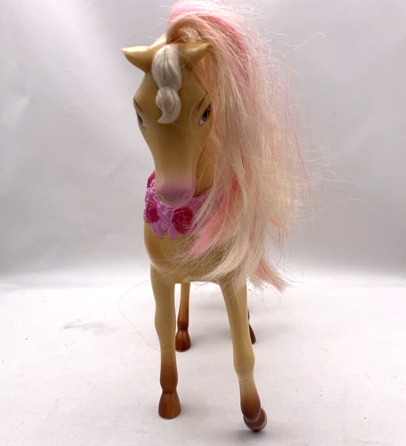Barbie Shower & Show 10" Tawny Horse with Nodding Head - No Accessories