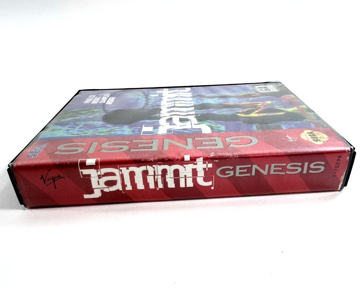 Jammit (Sega Genesis, 1994) Game, Case, and Manual - Tested and Working