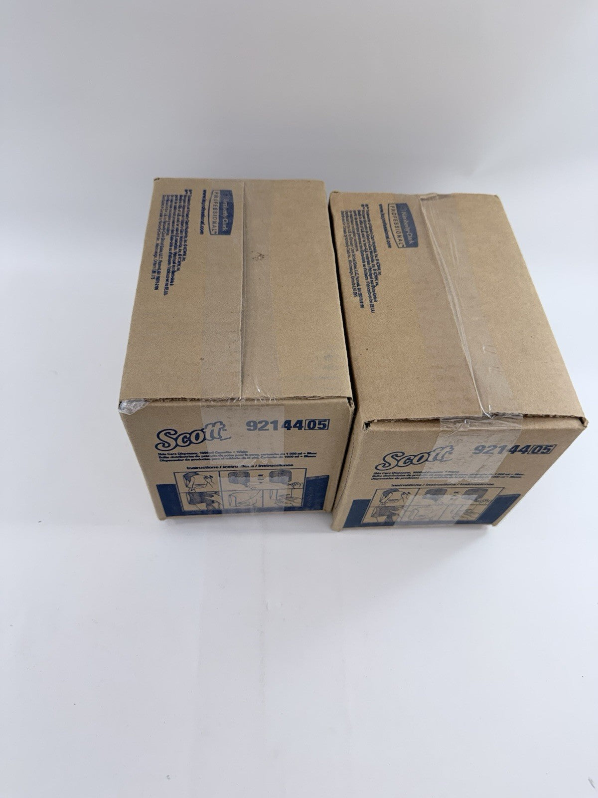 Scott Essential Skin Care White Soap Dispenser 92144 (Bundle of 2)
