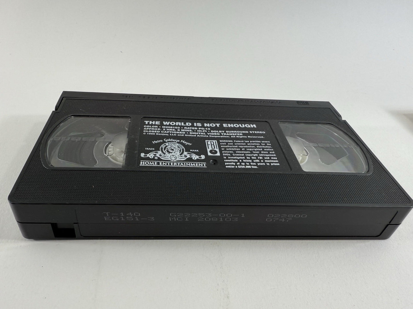 Tomorrow Never Dies (VHS Bundle) The World Is Not Enough - Pierce Brosnan 007