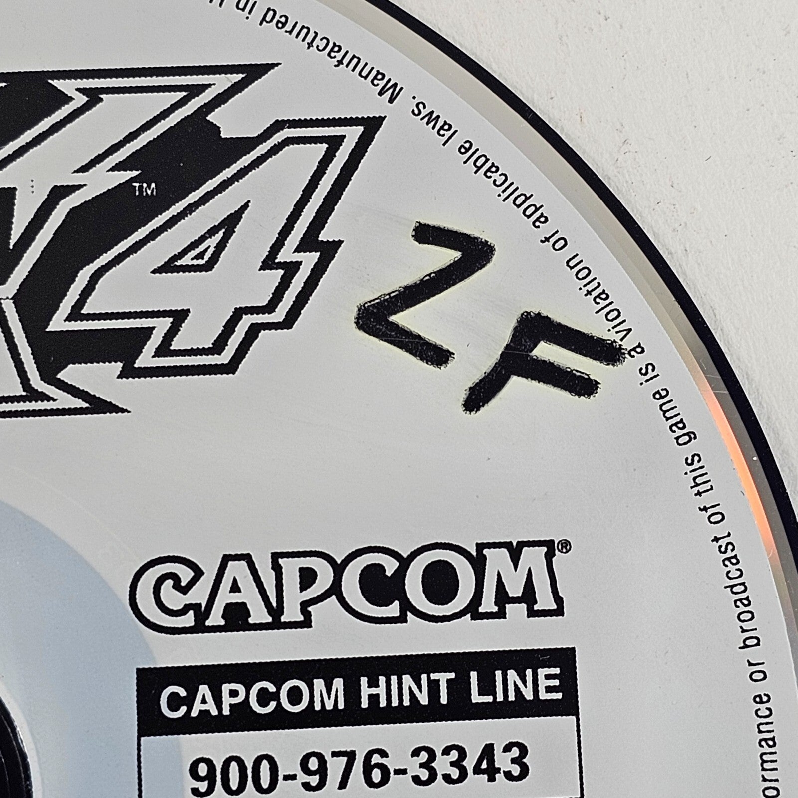 Mega Man X4 Greatest Hits (PlayStation 1, 1997) Game Disc - Tested and Working