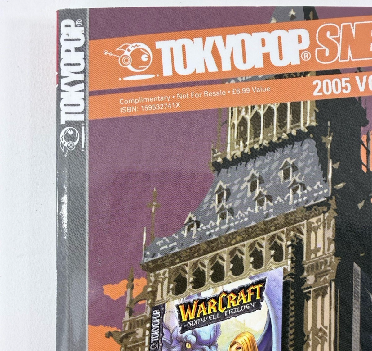 ToykoPop Sneaks 2005 Volume 2 First Print Compilation Manga Previews