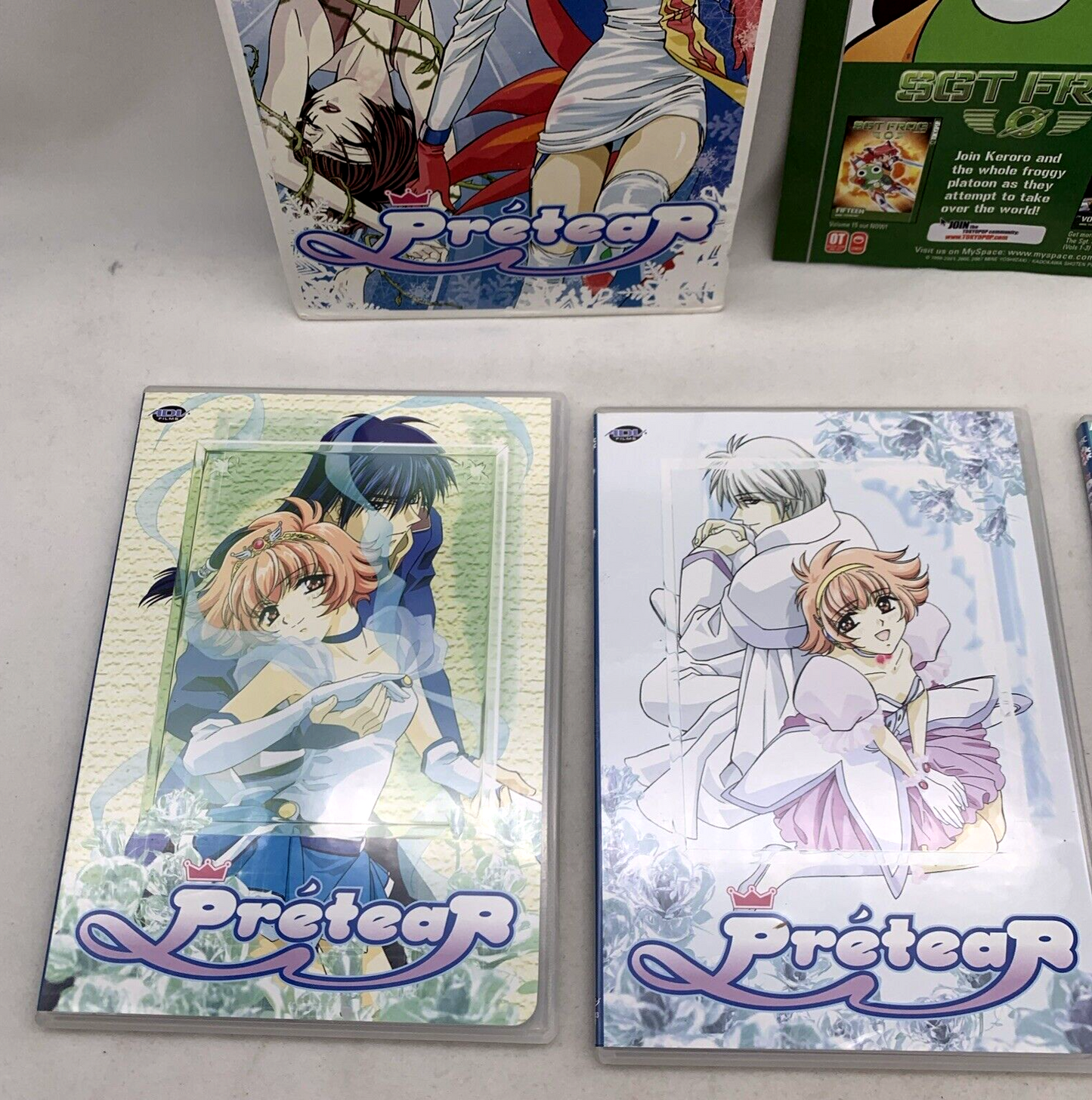 Prétear - Complete Series Box Set (DVD, 2001, 3-Disc Set) Tested and Working