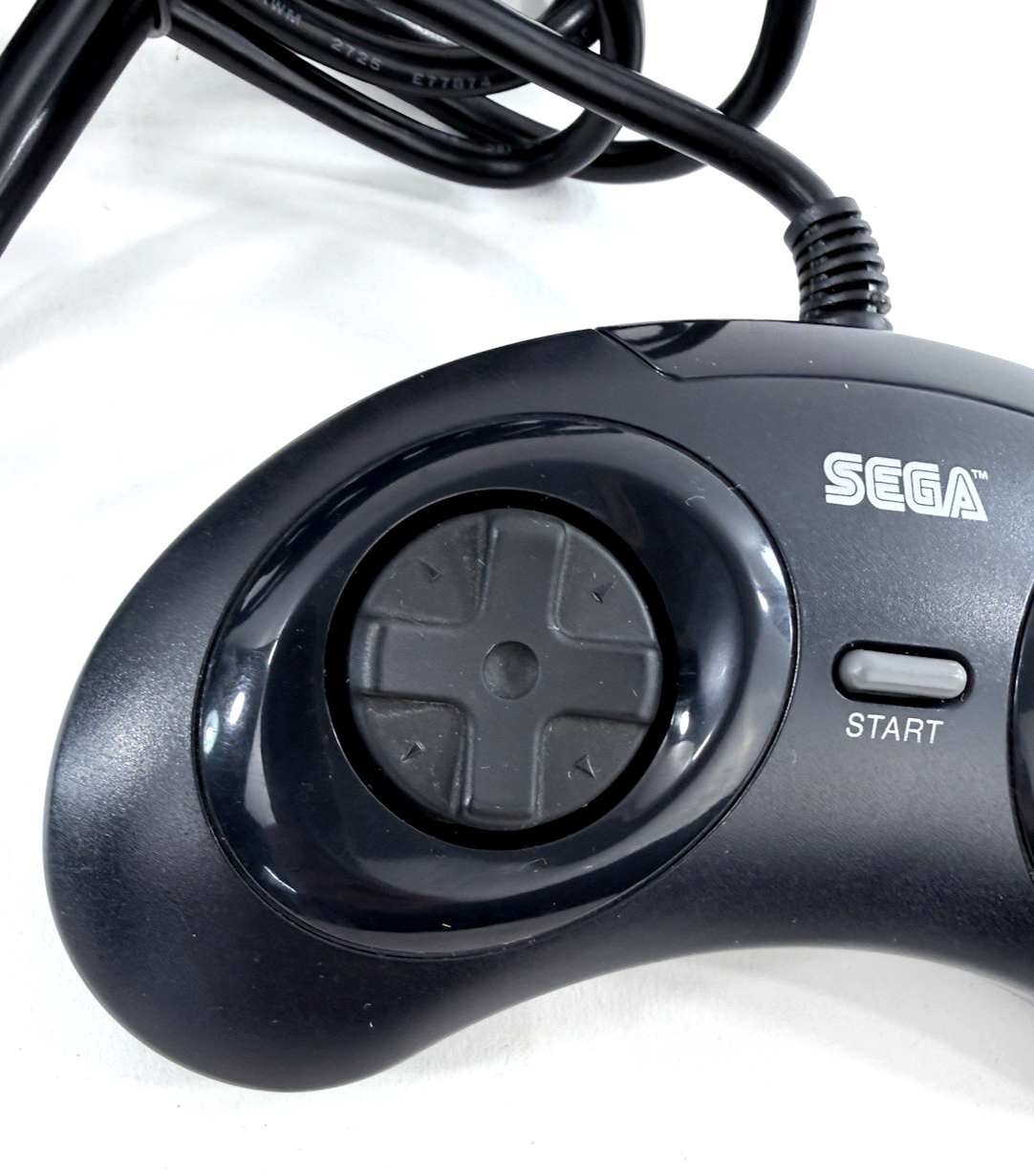 SEGA Genesis Model 2 Console MK-1631 with 6 Button Controller,  Power Supply, AV