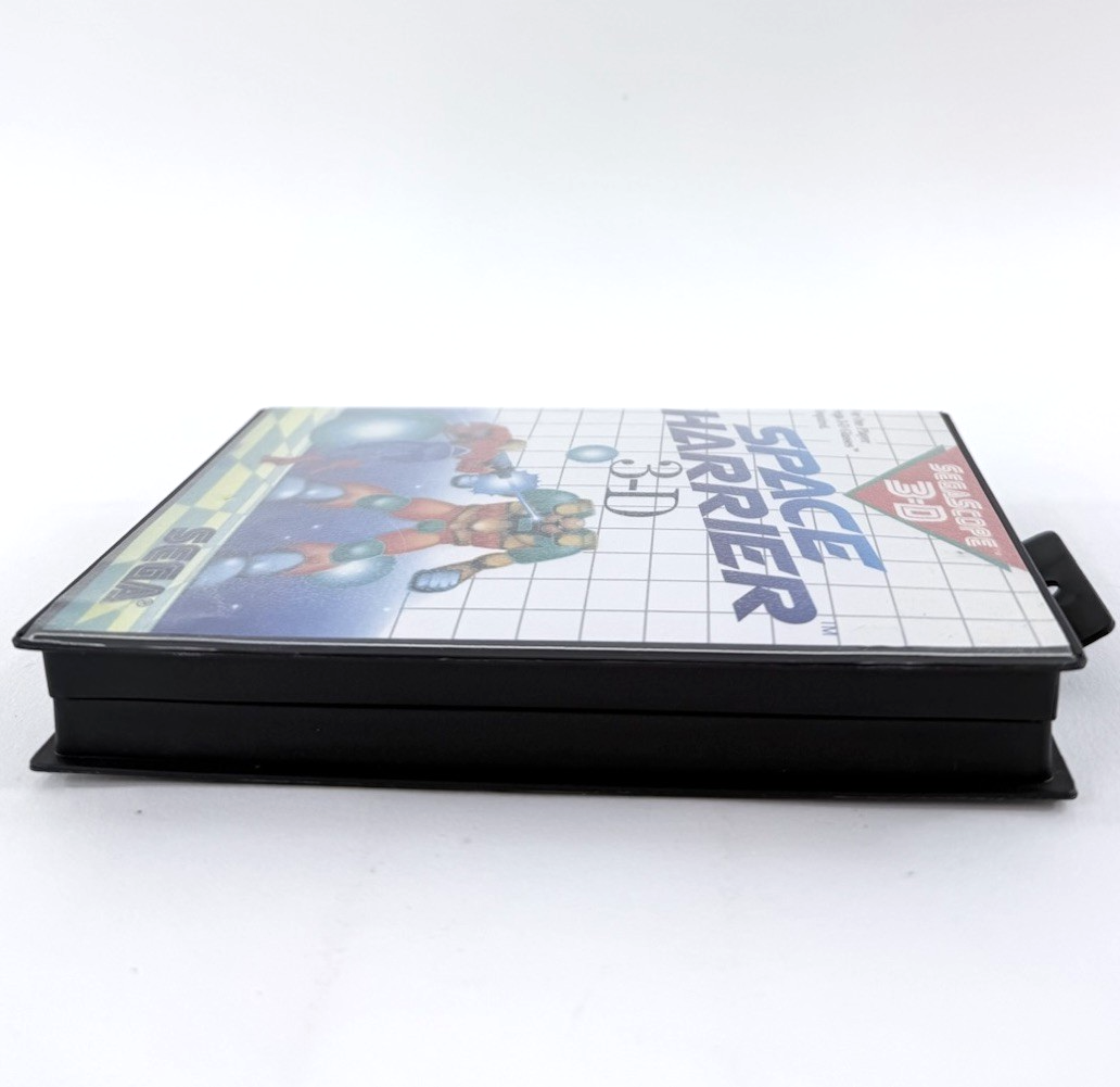 Space Harrier 3-D (Sega Master System, 1988) Game and Case - Tested and Working