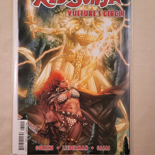 Red Sonja Vulture's Circle #3 Anacleto Cover Dynamite 2015