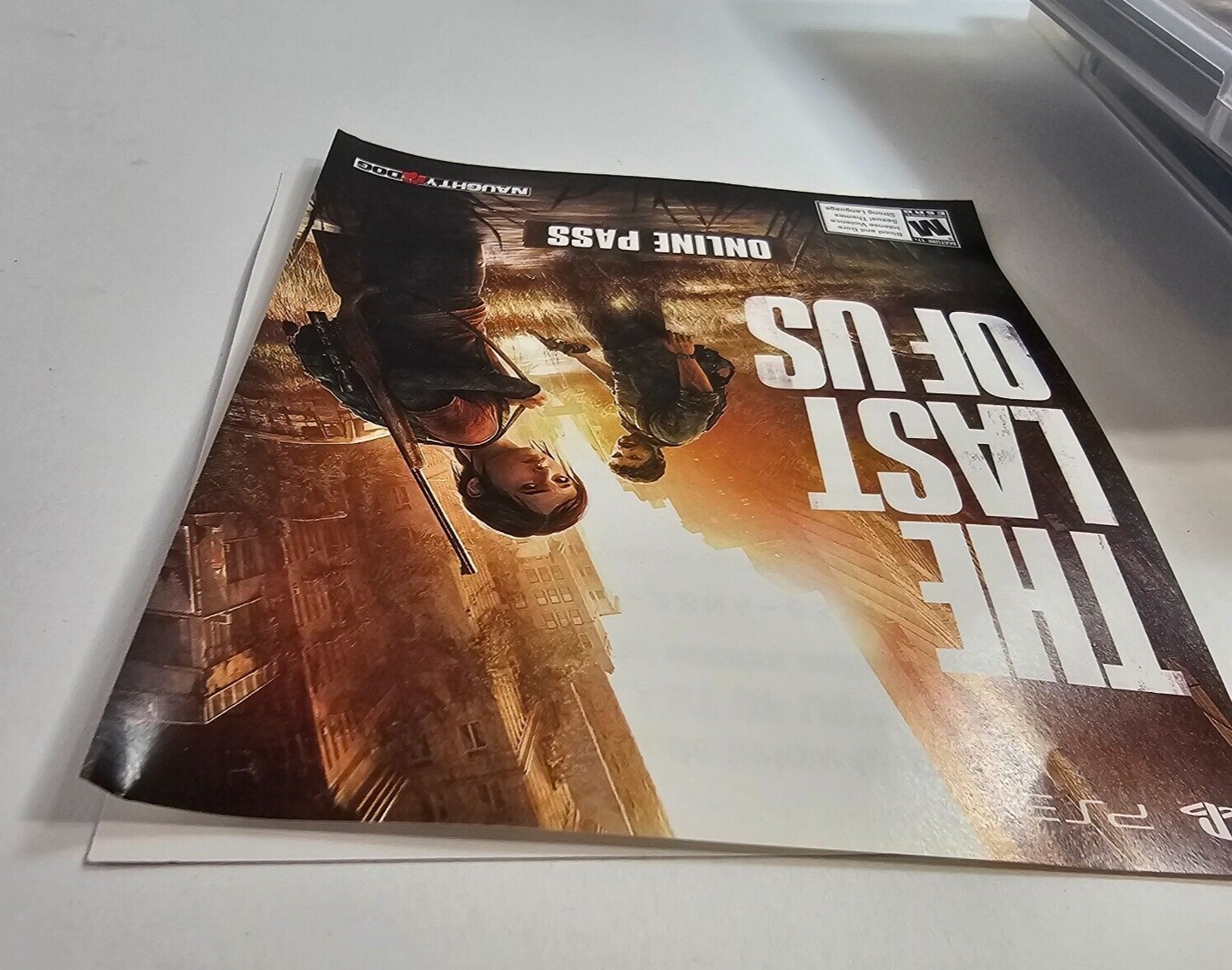 The Last of Us (Sony PlayStation 3, 2013) Game Case Manual Stickers - Tested