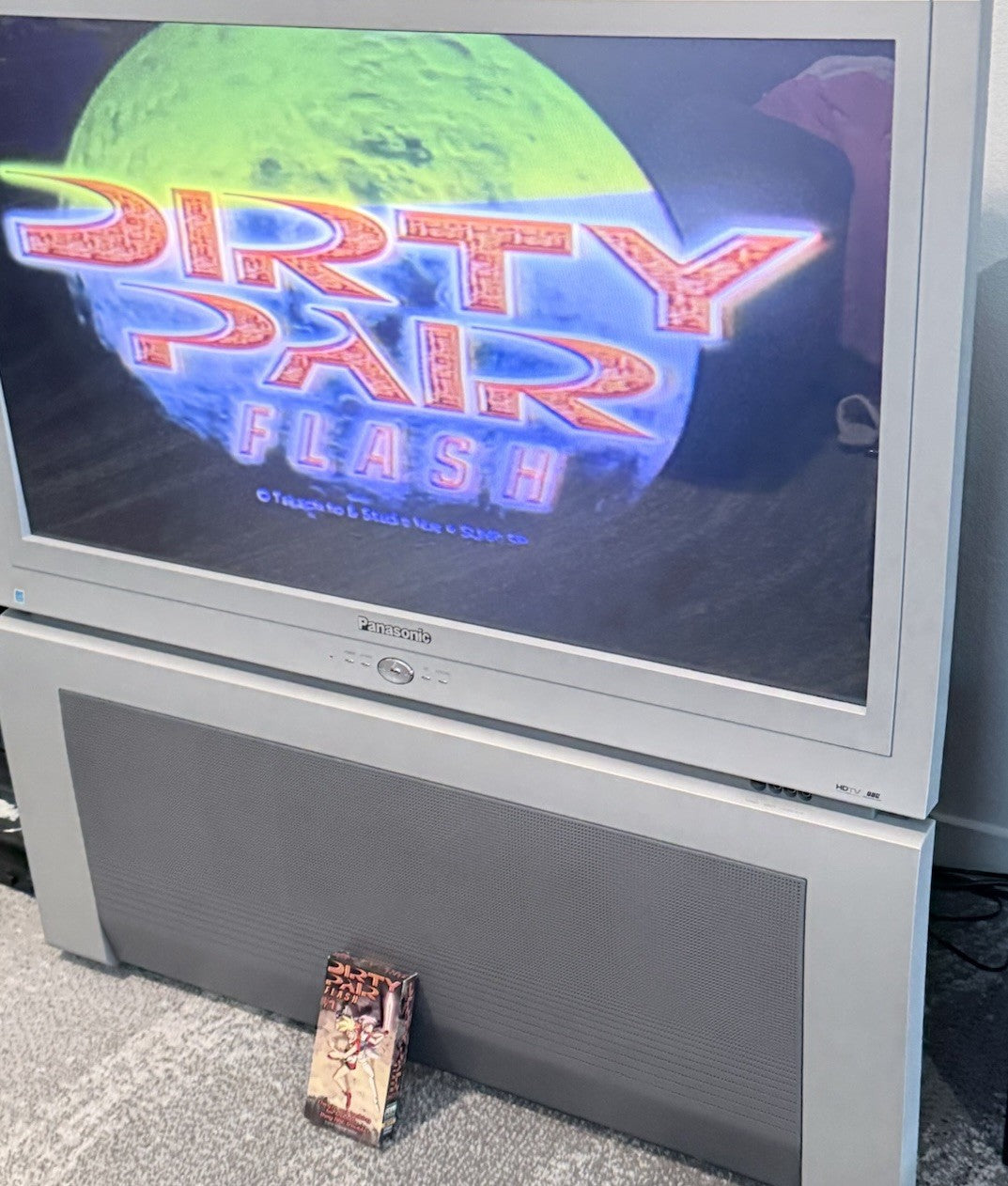 Dirty Pair Flash: Act 1 (VHS, 1998) English Dubbed - Tested and Working