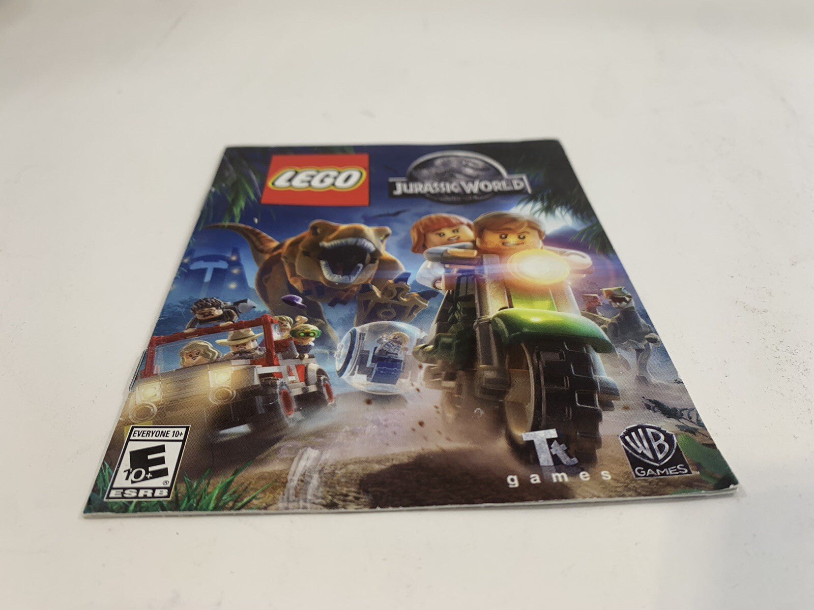 LEGO Jurassic World (Sony PlayStation 3, 2015) Game and Manual - Tested