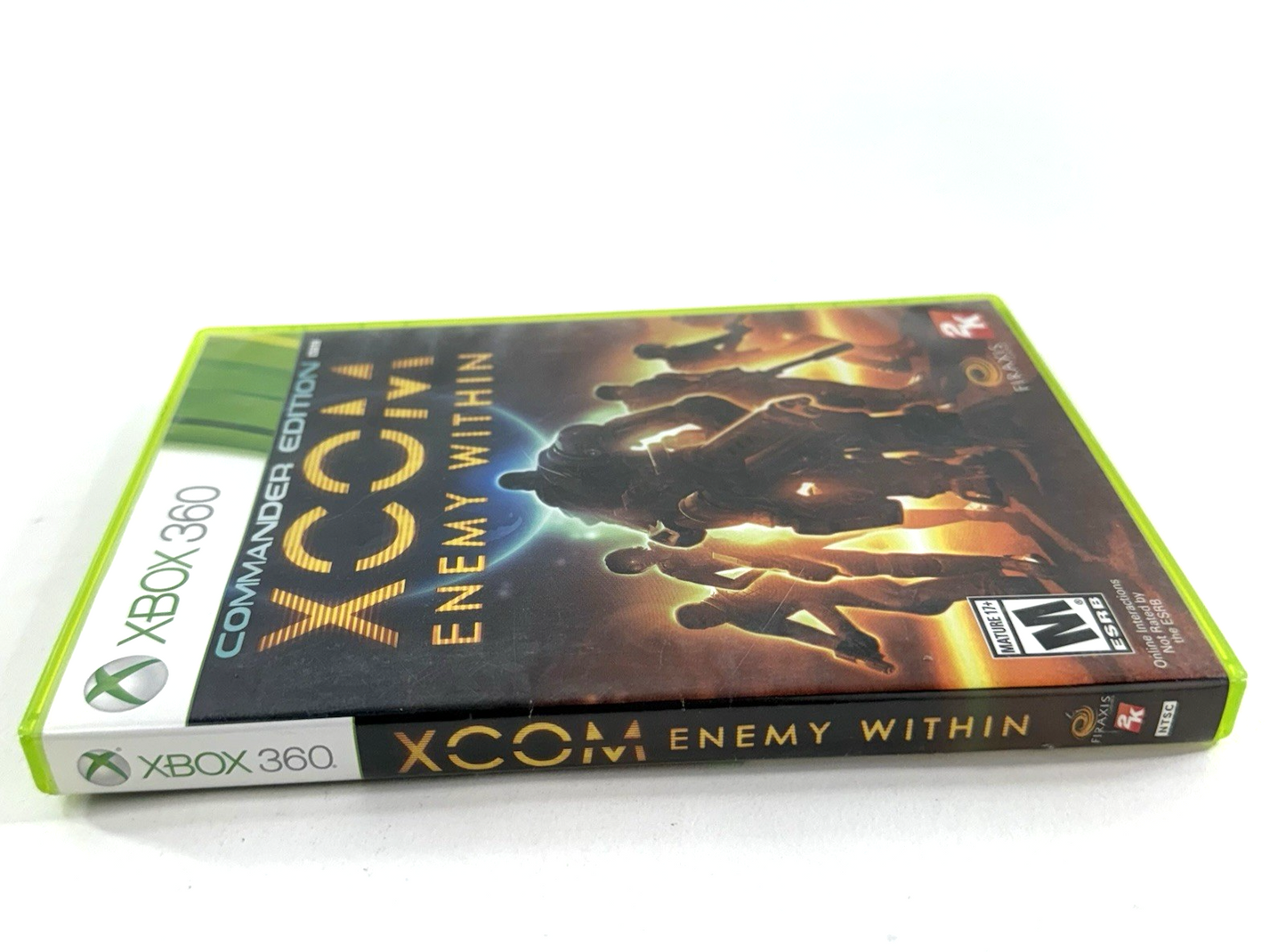 XCOM: Enemy Within Commander Edition (Microsoft Xbox 360, 2013) Game Case Manual