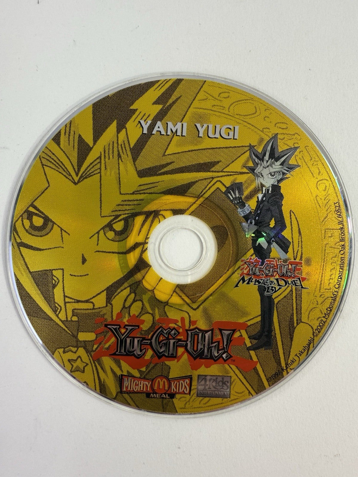 Yu-Gi-Oh! McDonald's Mighty Kids Meal Yami Yugi Music To Duel By CD (No Cards)