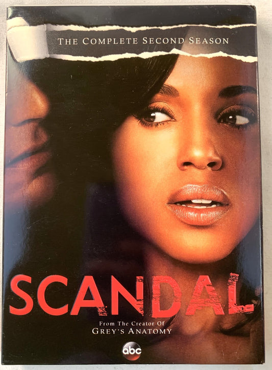 Scandal: The Complete Second Season (DVD, 2013, 5-Disc Set)