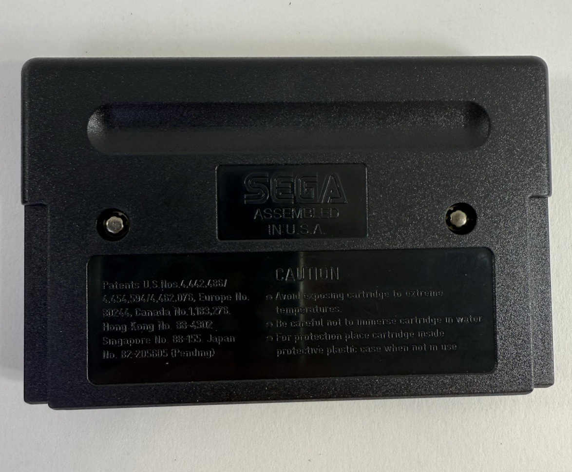 X-Men (Sega Genesis, 1993) Game and Case - Tested And Working