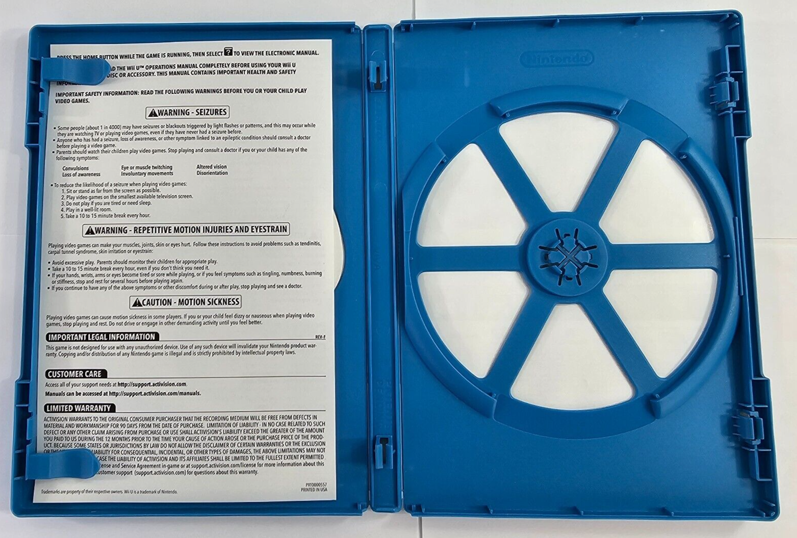 Skylanders: Swap Force (Nintendo Wii U, 2013) Game Case Manual - Tested