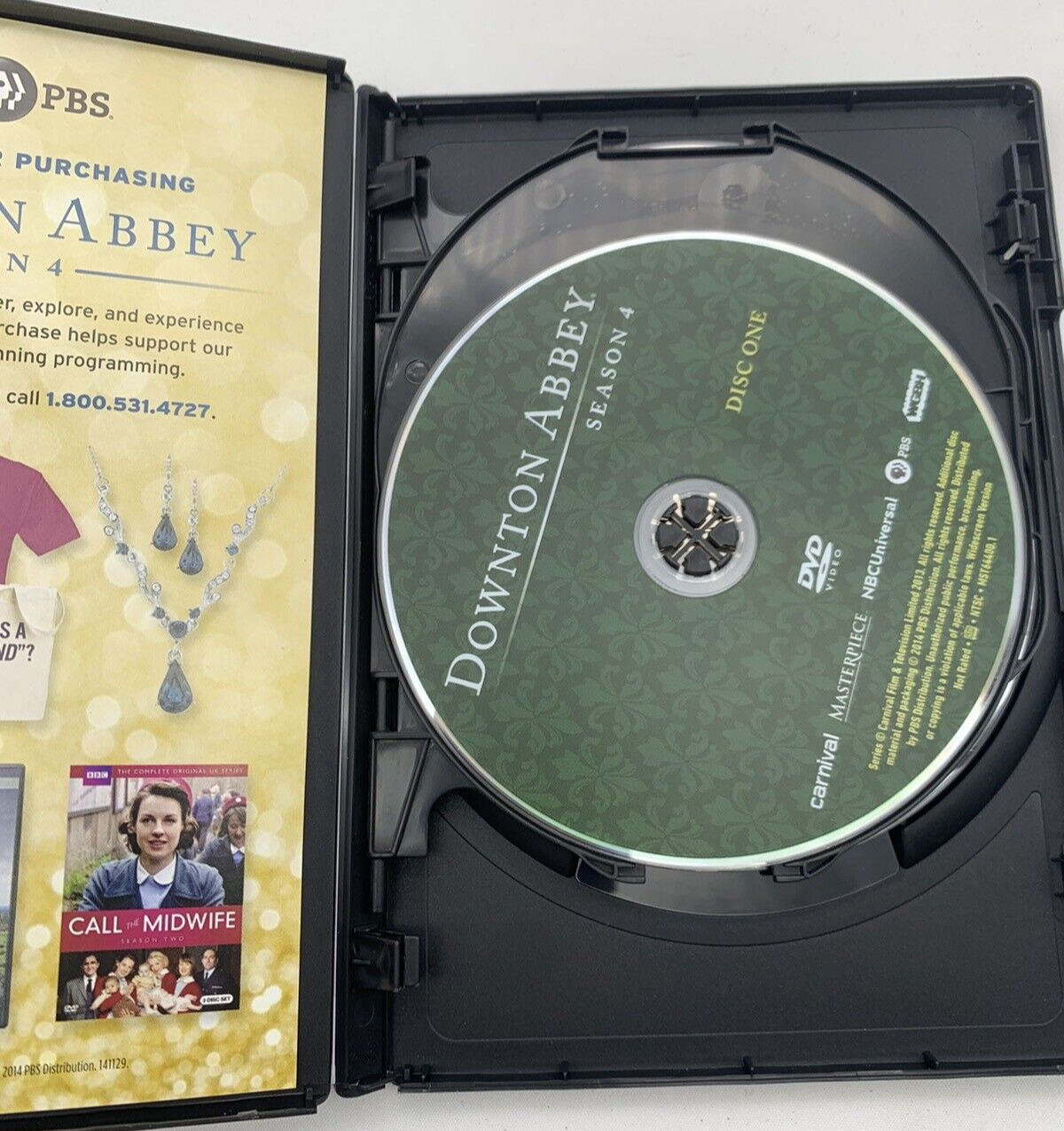 Downton Abbey: Season 1 2 3 4 (DVD Series Sets) Masterpiece Theater Original UK