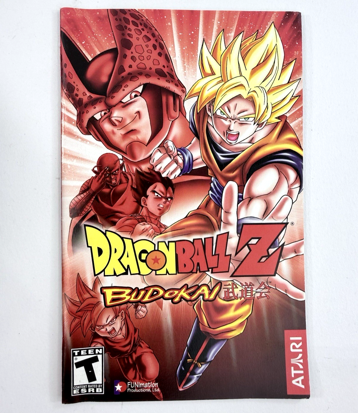 Dragon Ball Z: Budokai (Sony PlayStation 2, 2002) Game, Case, Manual - Tested