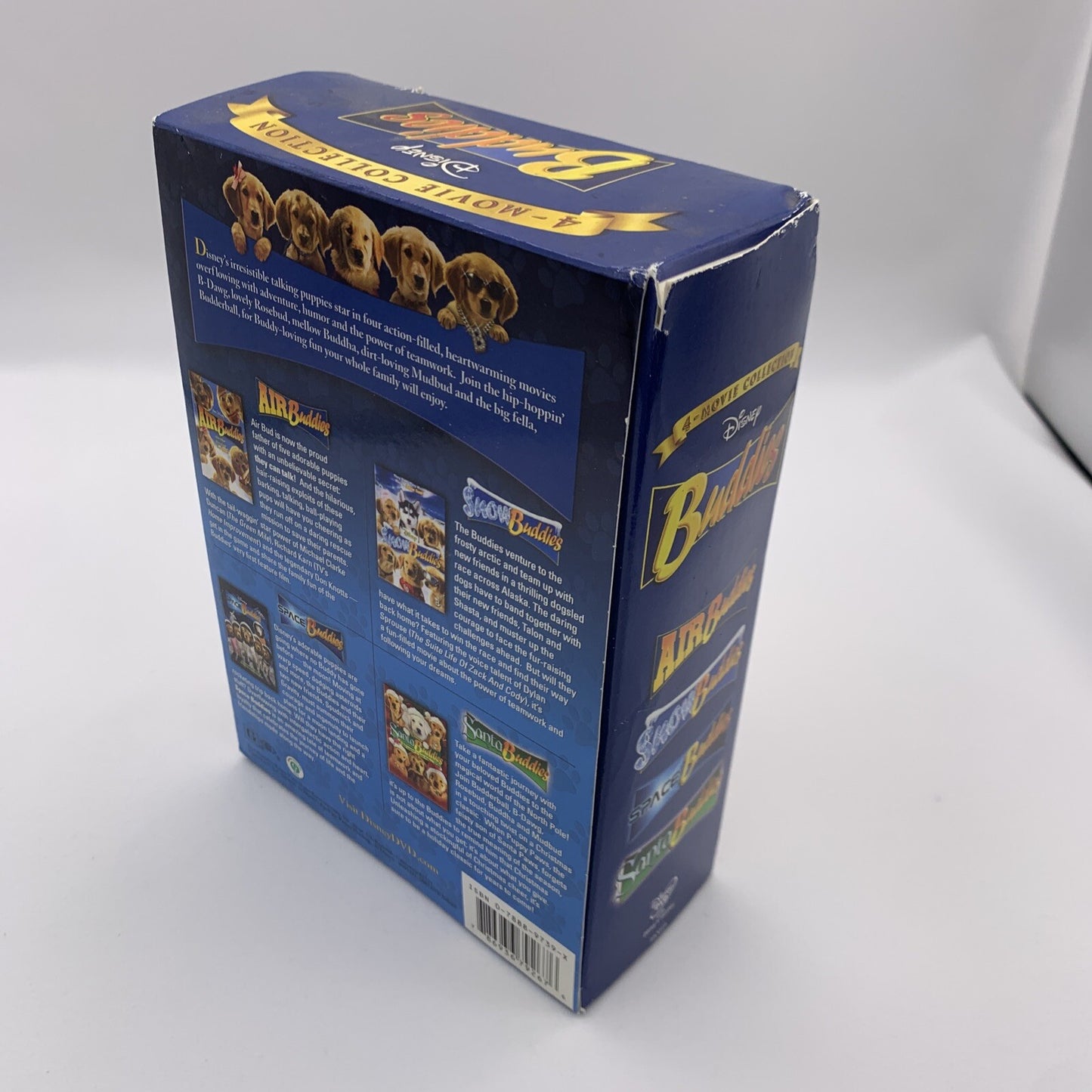 Disney Buddies 4 Movie Collection (DVD Bundle) & The Search For Santa Paws