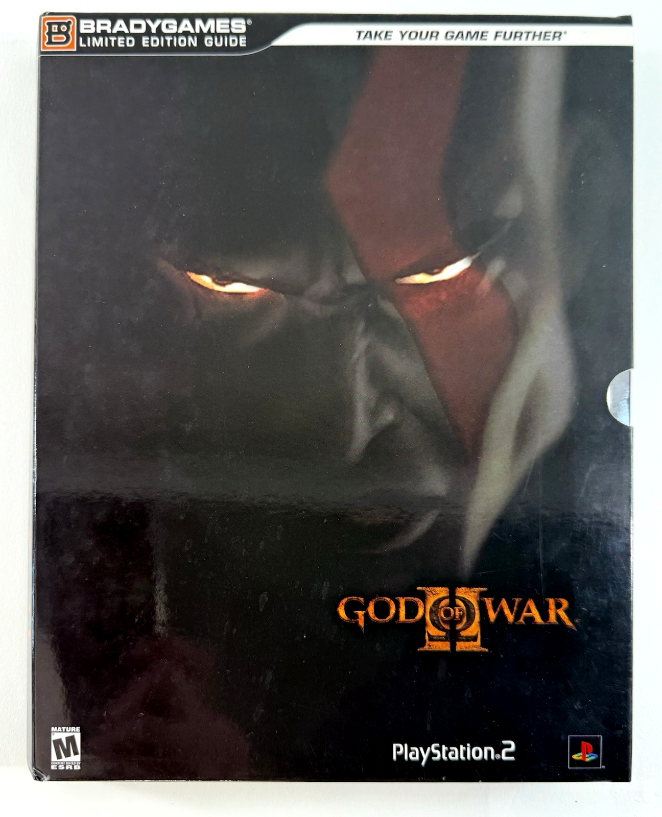 God of War II Limited Edition Strategy Guide, Art Book, Poster -2007, BradyGames