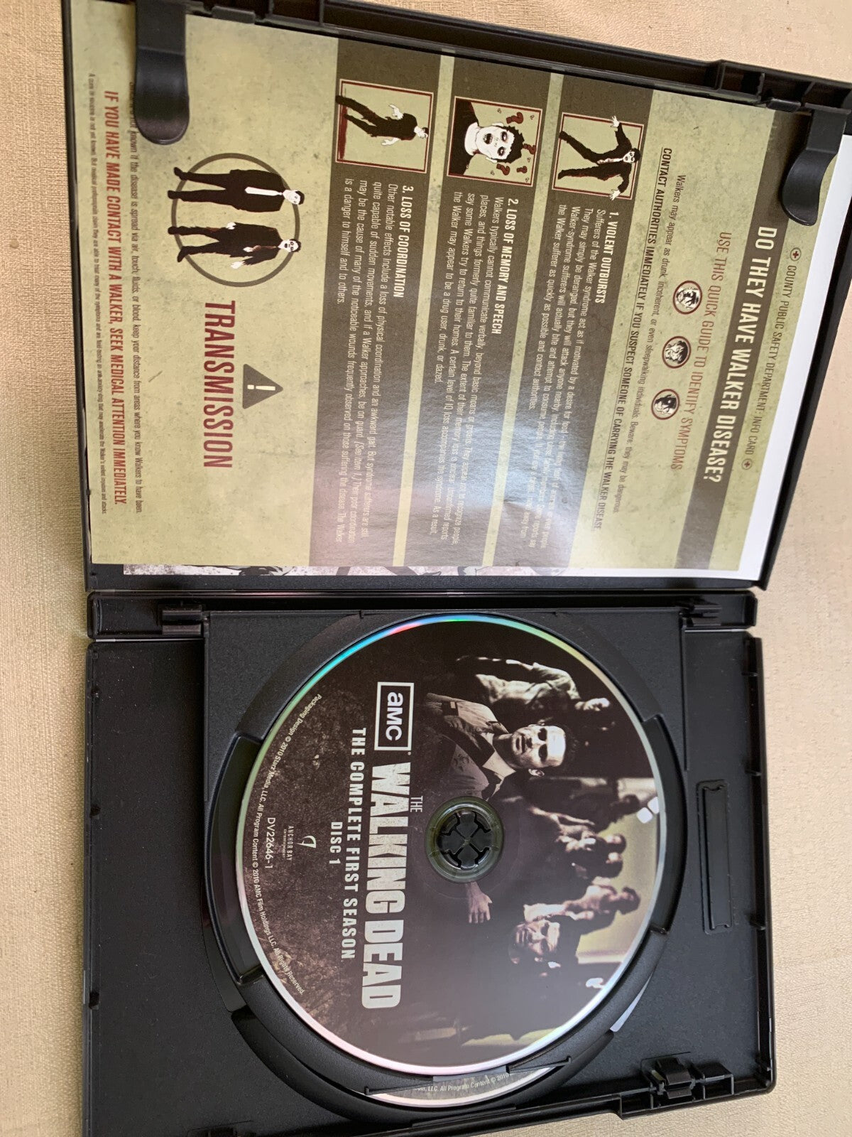 The Walking Dead: The Complete First Season (DVD, 2010)