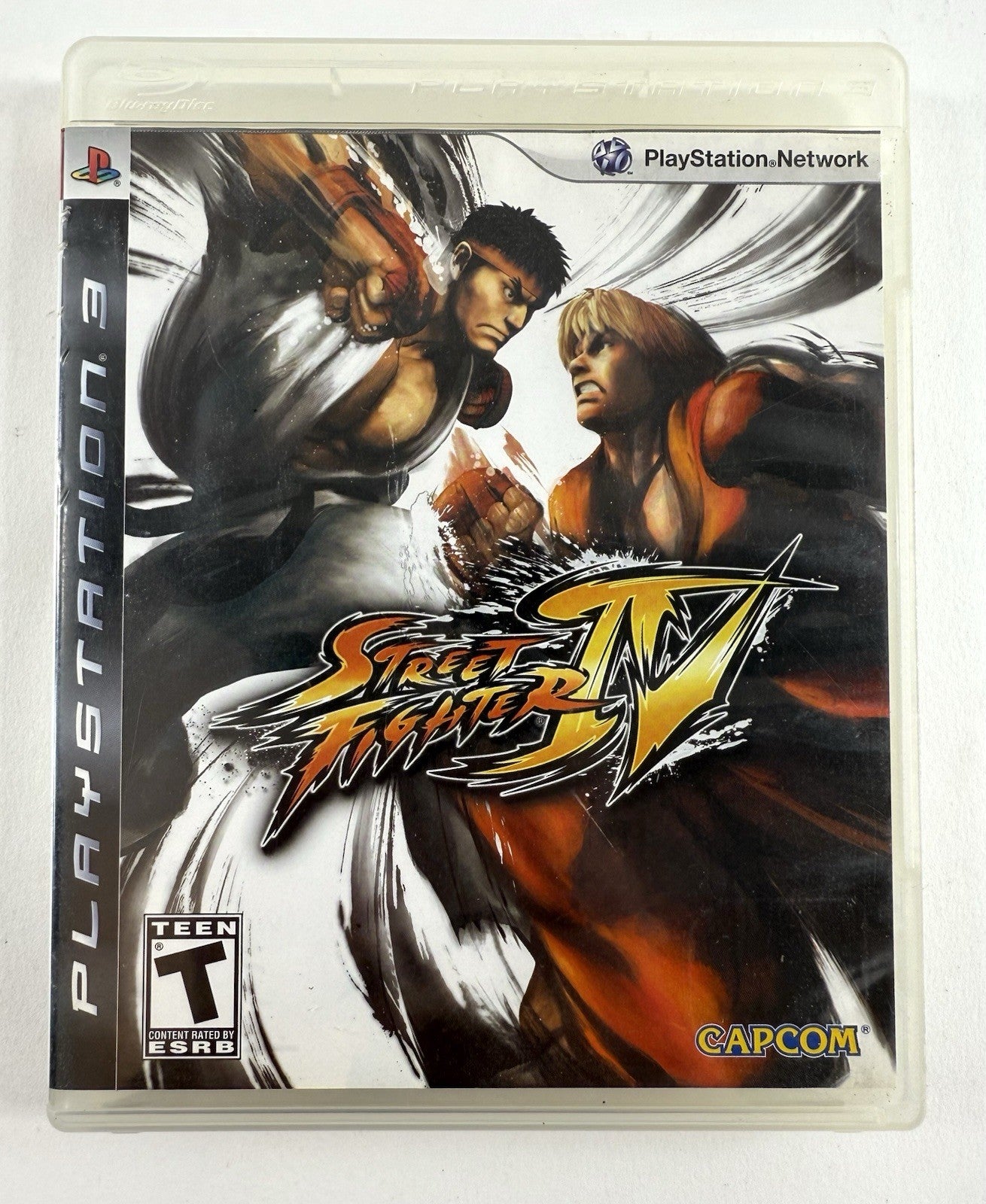 Street Fighter IV (Sony PlayStation 3, 2009) Game and Case - Tested and Working