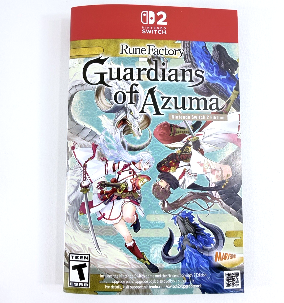 Rune Factory Guardians Of Azuma (Nintendo Switch 2, 2025) Game, Case, & Manual