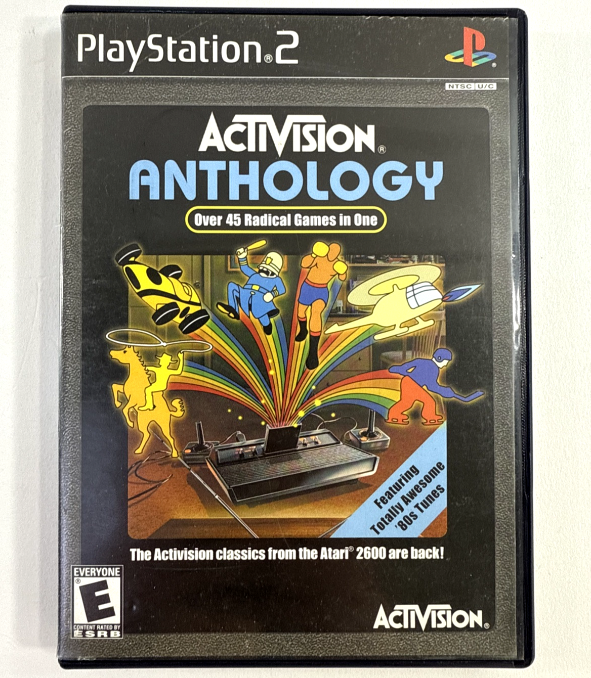 Activision Anthology (PlayStation 2, 2002) Game Case Manual Registration -Tested