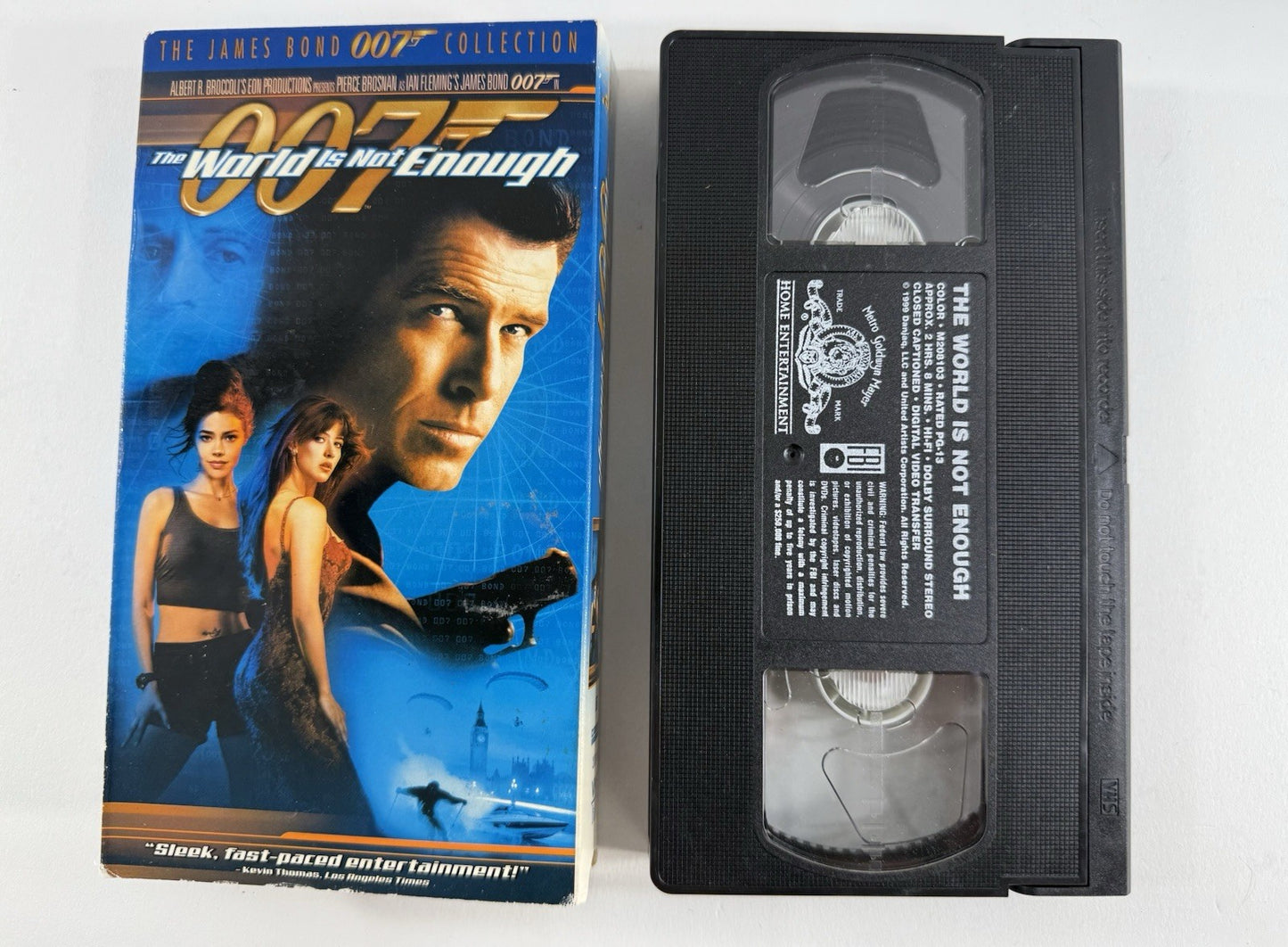 Tomorrow Never Dies (VHS Bundle) The World Is Not Enough - Pierce Brosnan 007
