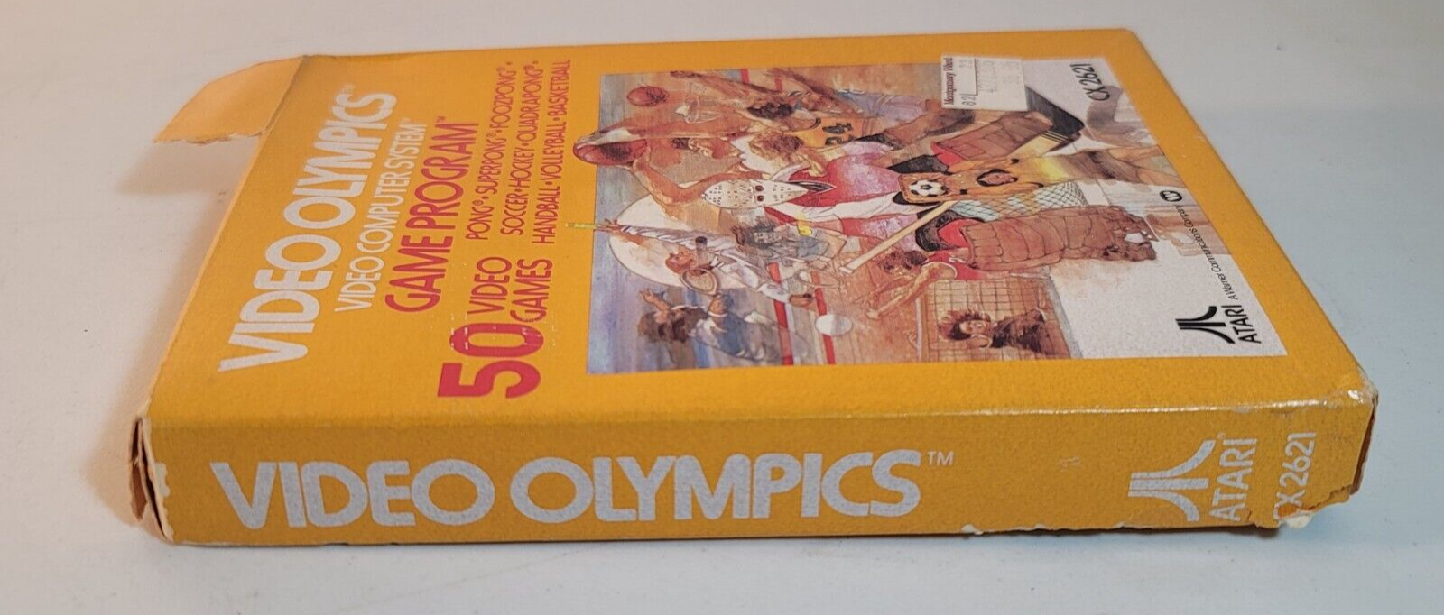 Video Olympics (Atari 2600, 1977) Game Case Manual