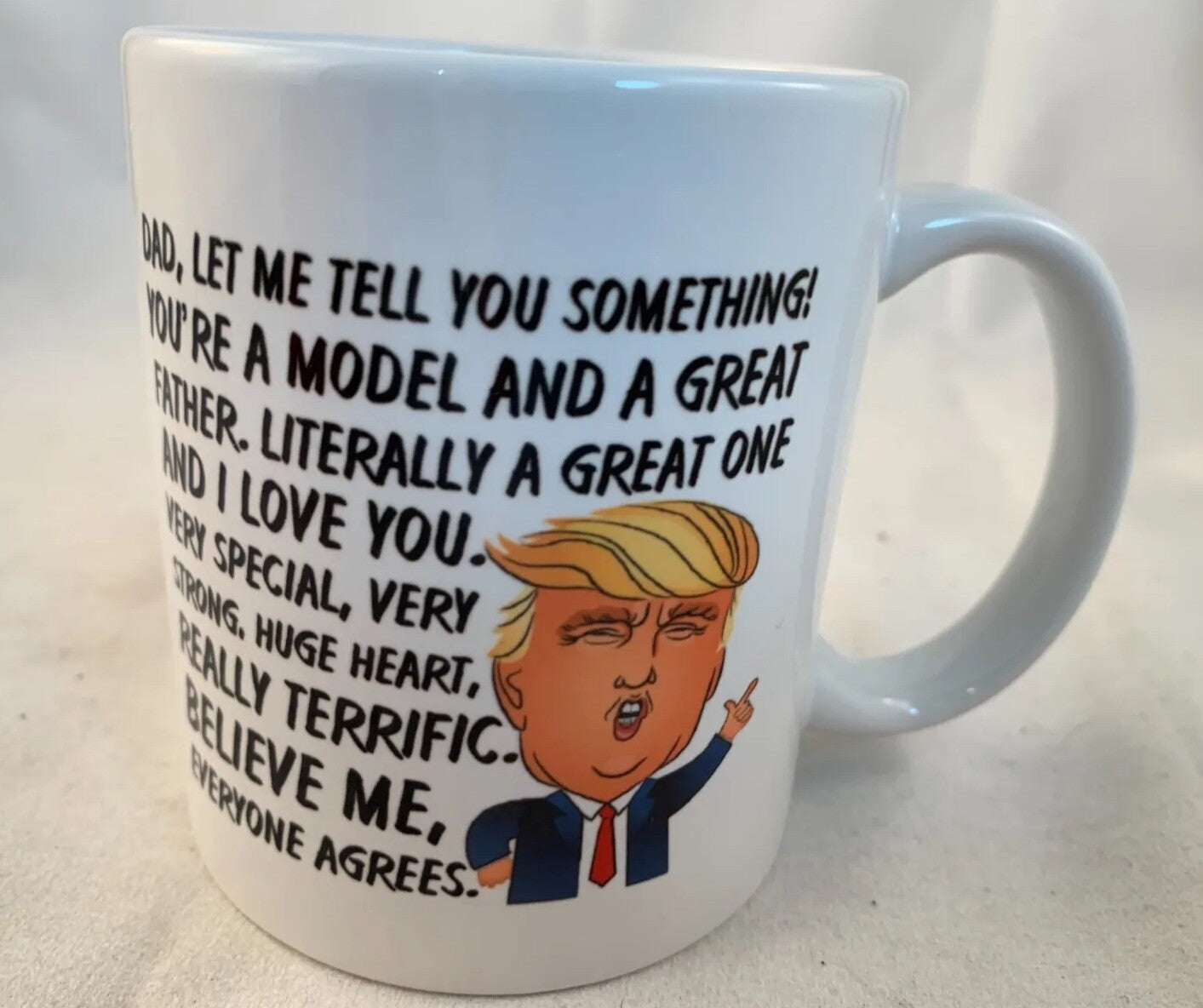 Gift For Dad Funny Trump Mug, Funny Trump Dad Coffee Mug President Donald Trump