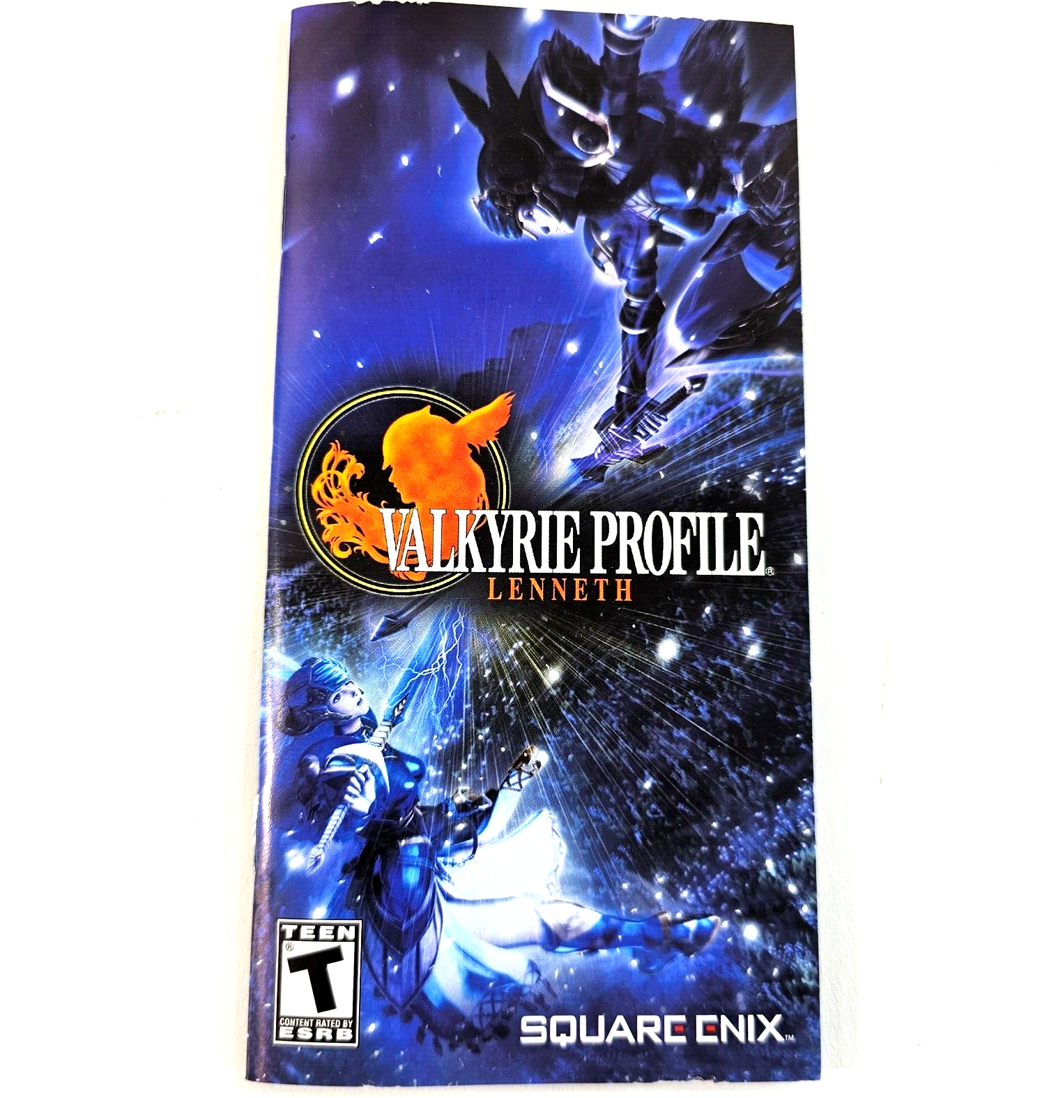 Valkyrie Profile: Lenneth (Sony PSP, 2006) Game Case Manual Registration Card