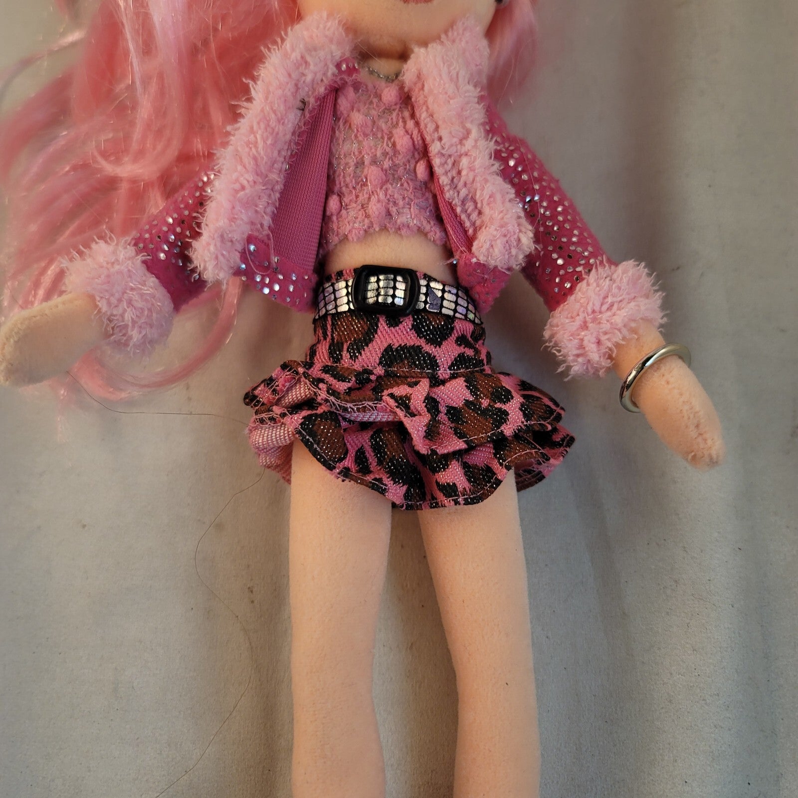 Ty Girlz 13" Plush Dolls Lot of 2 Toys Sizzlin' Sue and Punky Penny