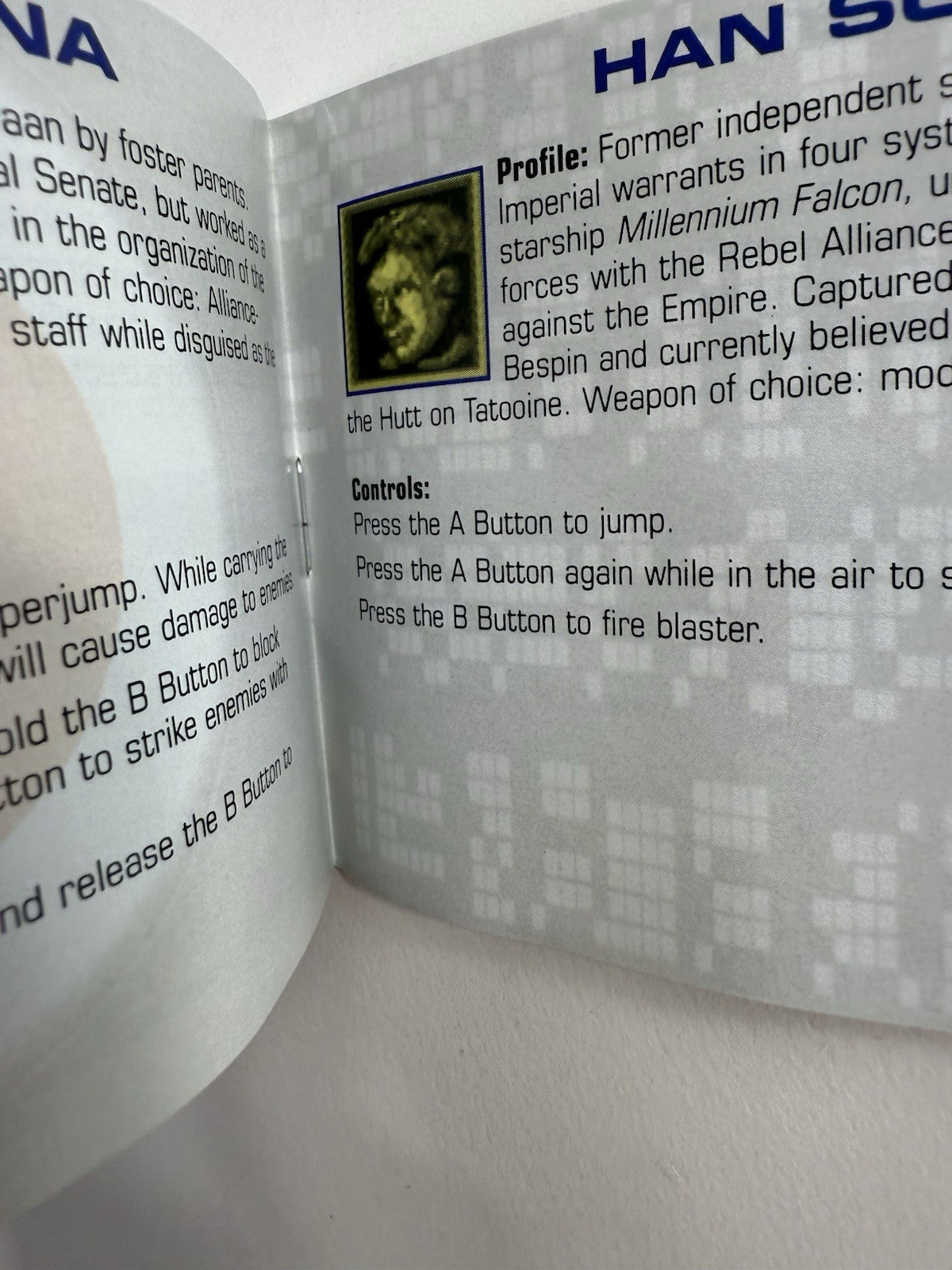 Super Star Wars: Return of the Jedi (GameBoy, 1995) Game Box Manual Inserts Reg