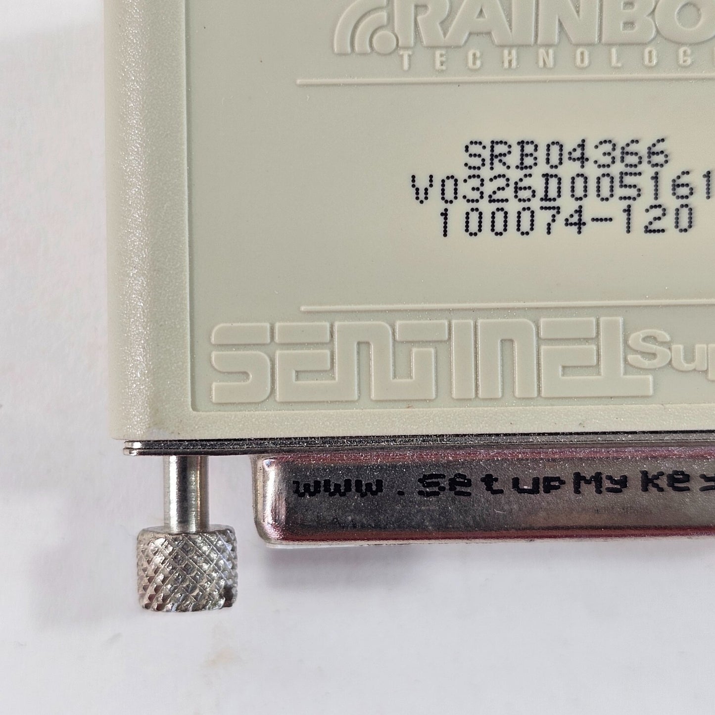 Rainbow Technologies Sentinel SuperPro Parallel Port Security Adapter SRB04366