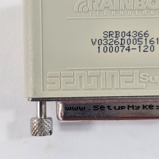 Rainbow Technologies Sentinel SuperPro Parallel Port Security Adapter SRB04366