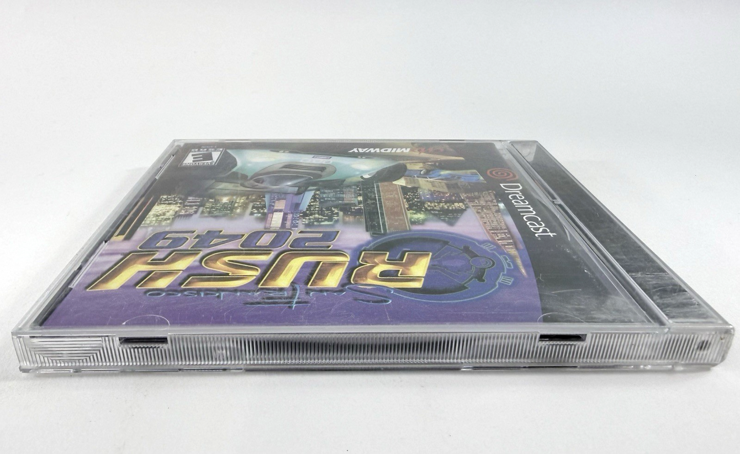 San Francisco Rush 2049 (Sega Dreamcast, 2000) Game Case Manual Registration