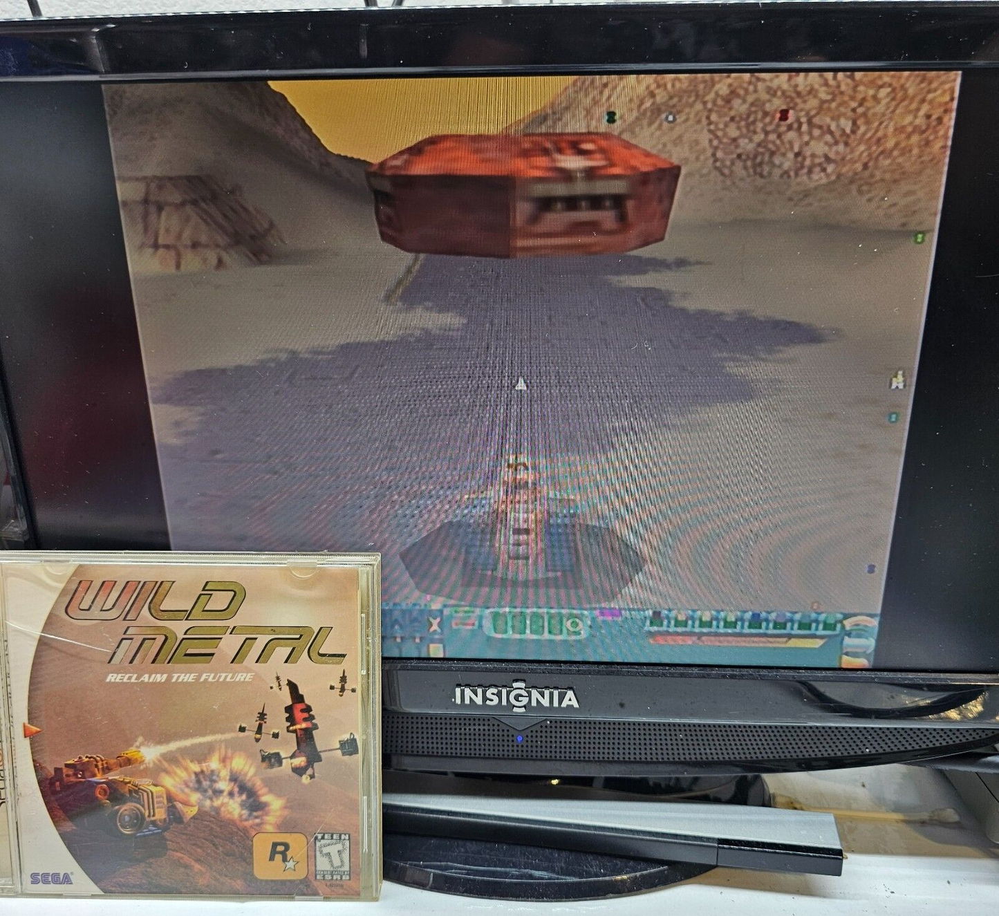 Wild Metal (Sega Dreamcast, 2000) Game Case Manual - Tested and Working