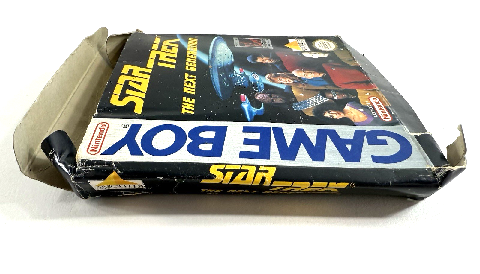 Star Trek: The Next Generation (Nintendo GameBoy, 1993) Game Box Manual Inserts