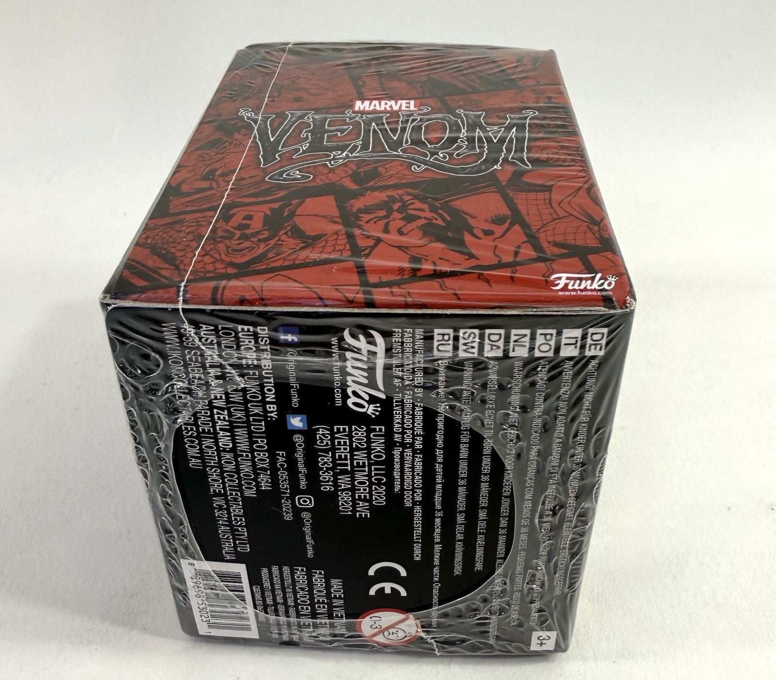 Funko Minis Marvel Venom #10 Venomized Thanos #07 Deadpool Bobblehead Figures