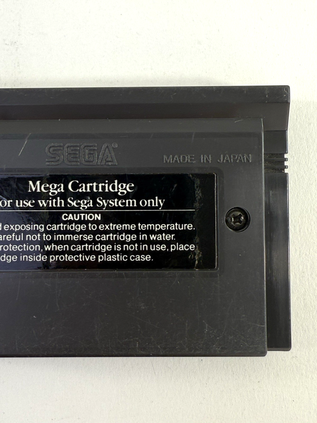 Rambo: First Blood Part II (Sega Master System, 1986) Game Cartridge - Tested