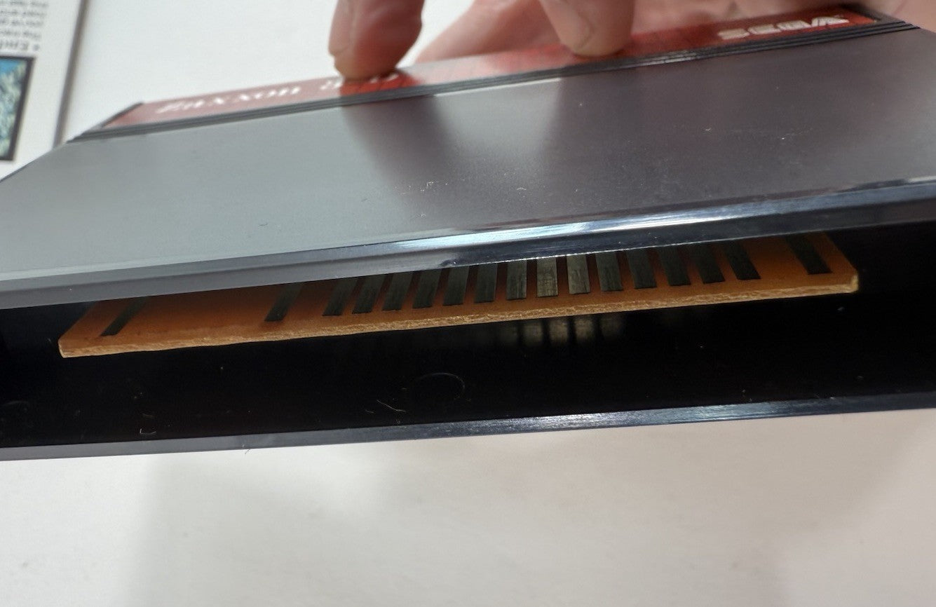 Zaxxon 3-D (Sega Master System, 1988) Game, Case, and Poster - Tested